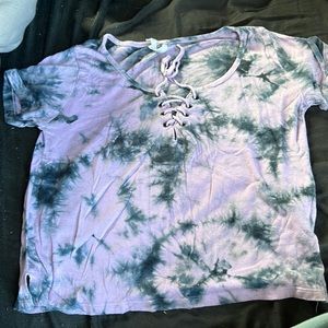Tie dye crop top